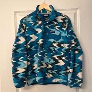 Womens Patagonia Synchilla snap pull over